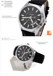 品味时光，驾驭职场 80后白领的商务机械表之选——EYKI男士自动机械日历腕表